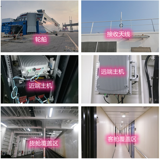  大安镇海上游轮轮船渔船覆盖案例
